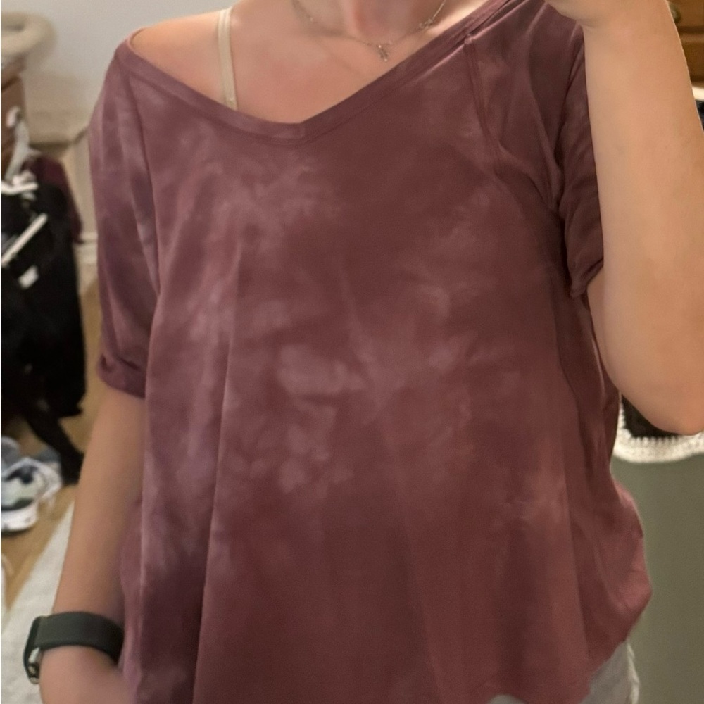 Maroon Tee